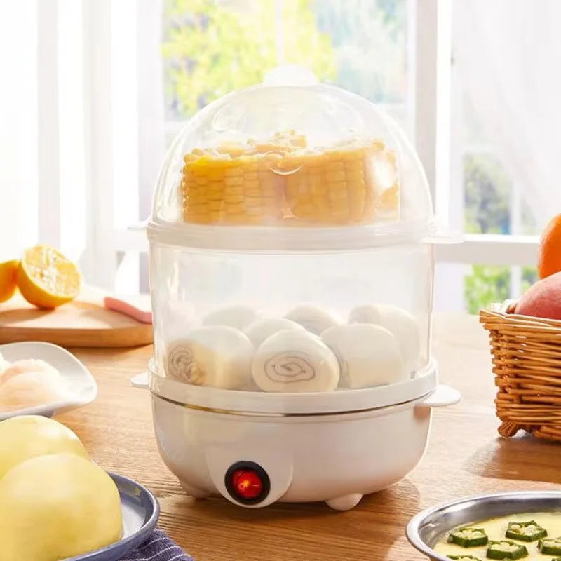 Double Layer Multifunctional Electric Egg Cooker