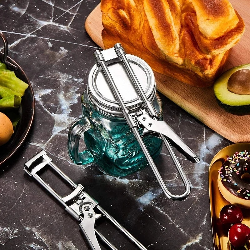 Adjustable Stainless Steel Multi Function Jar Opener