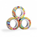 Magnetic Fidget Ring Spinner Set