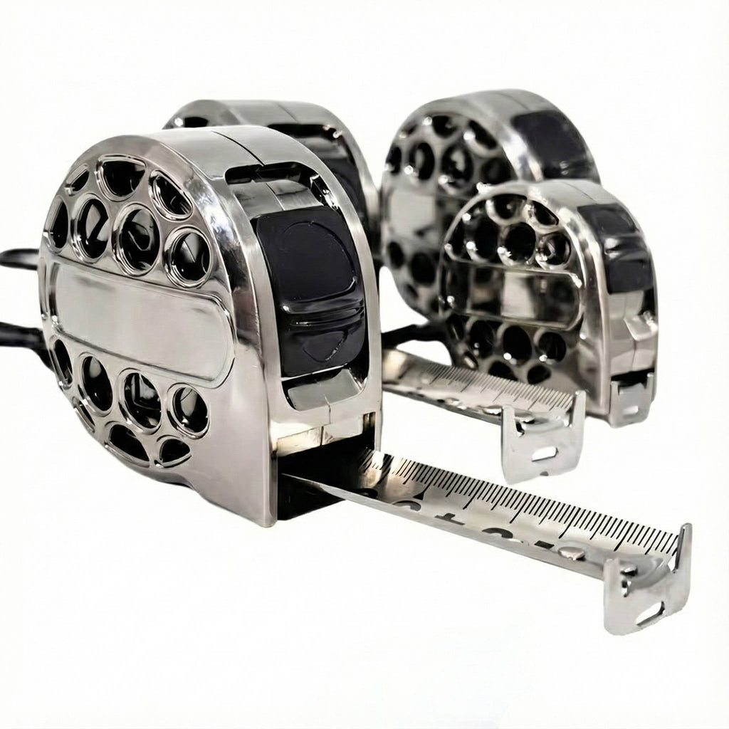 Carved Stainless Steel Measuring Tape