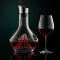 Crystal Glass Wine Decanter Aerator Carafe