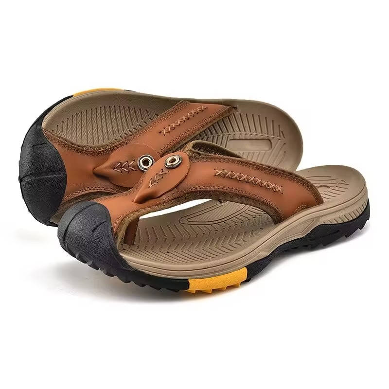 Water Resistant & Lightweight Toe Flip Flops for Men