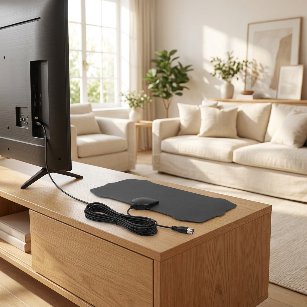 Indoor Satellite HDTV Antenna — lifestyle product image