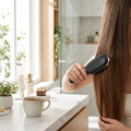 Wireless 2 in 1 Portable Ceramic Hair Straightener — lifestyle product image