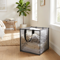 Foldable Mesh Laundry Hamper with Handles — lifestyle product image