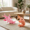 Electric Jumping Shrimp Pet Toy — lifestyle product image