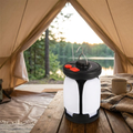 Solar USB Folding Leaf Camping Lantern — lifestyle product image