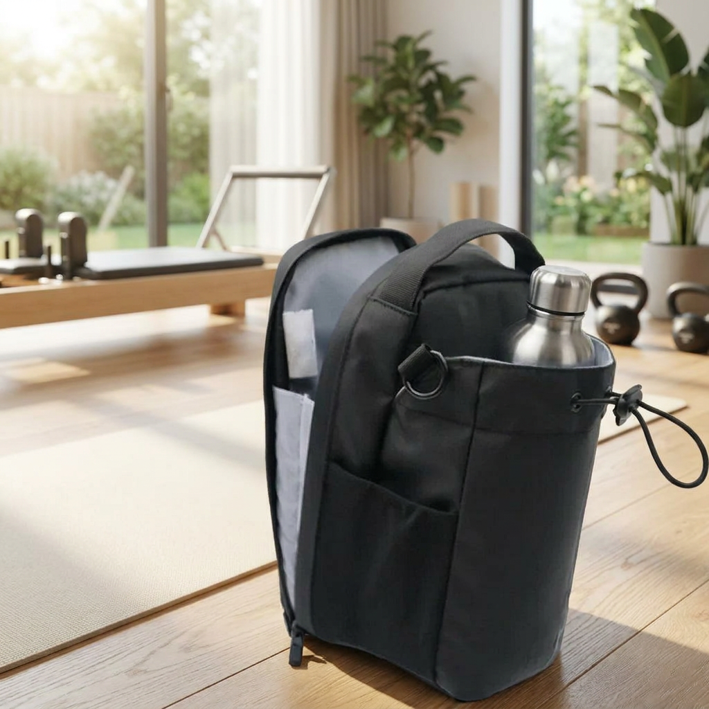 Magnetic Multi-Way Fitness Water Bottle Bag — lifestyle product image