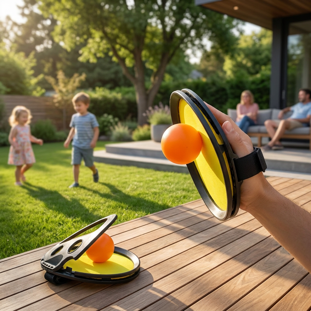 Outdoor Catch Ball Game Set — lifestyle product image