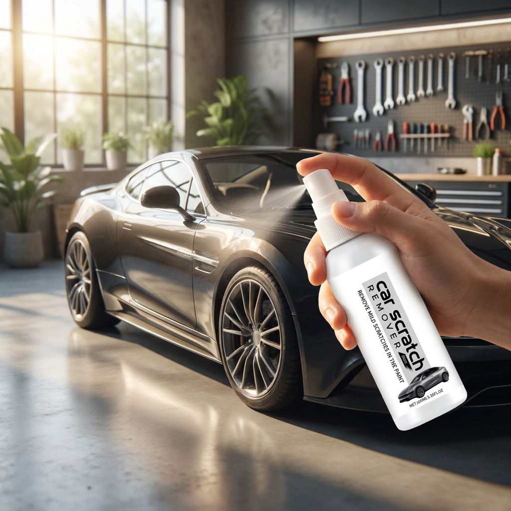 Car Scratch Remover Spray — lifestyle product image