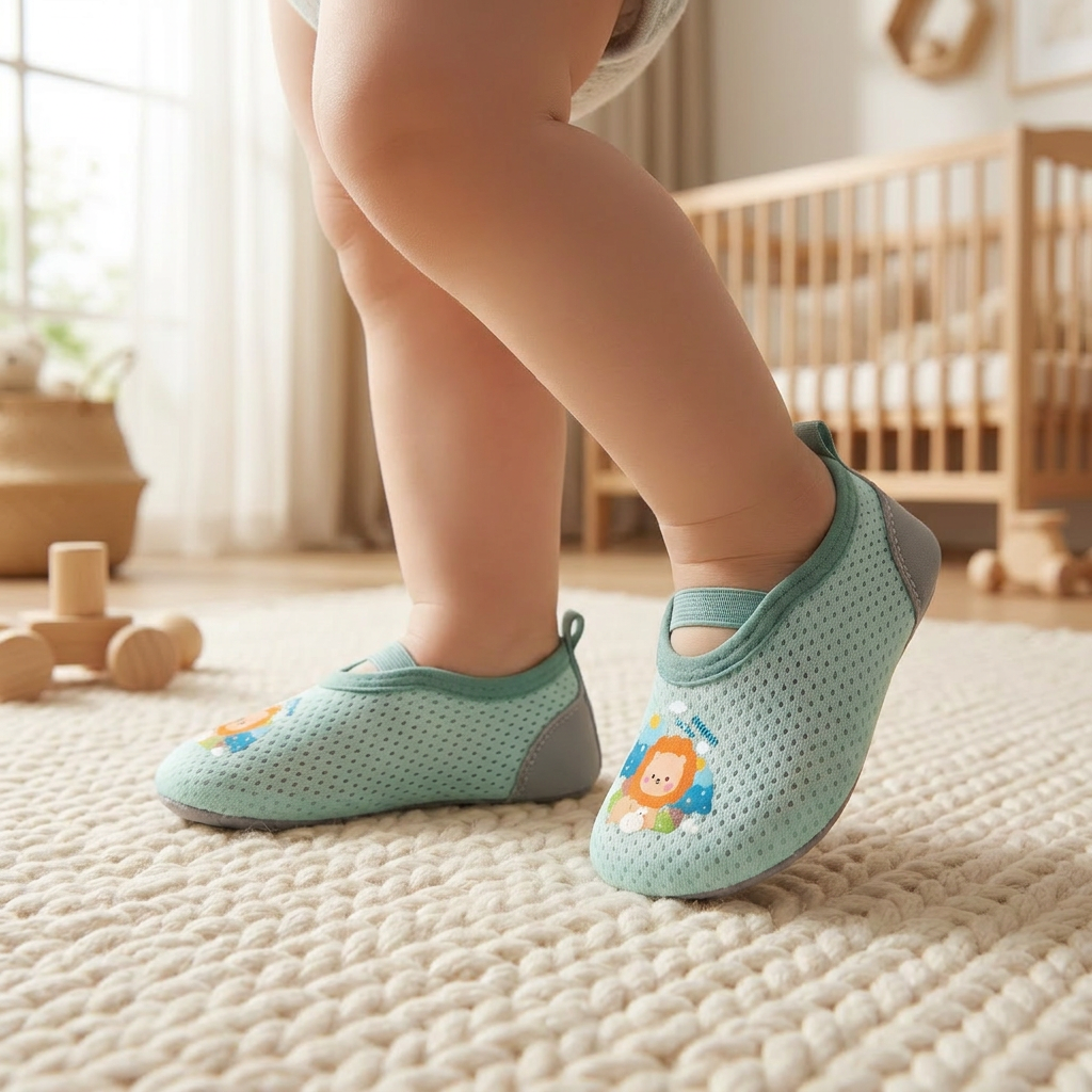Baby Cartoon Non-Slip Shoes — lifestyle product image