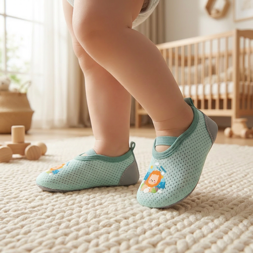 Baby Cartoon Non-Slip Shoes — lifestyle product image