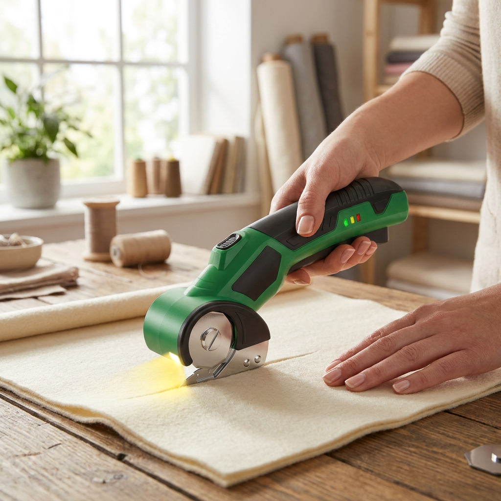 Cordless Electric Scissors — lifestyle product image