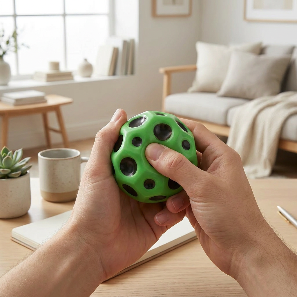 Stress Relief Bouncy Ball — lifestyle product image