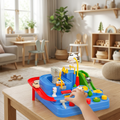 Children's Mechanical Vehicle Track Game — lifestyle product image