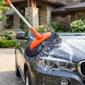 Car Wash Brush with Rotating Head — lifestyle product image