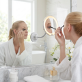 LED 10x Magnifying Mirror — lifestyle product image