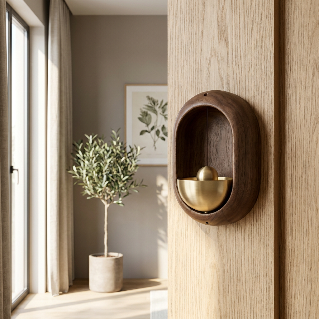 Wooden Door Chime — lifestyle product image