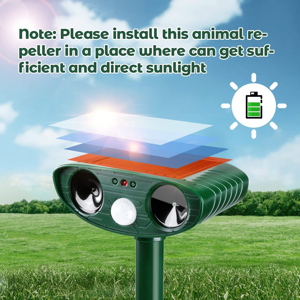 Ultrasonic Woodpecker Repellent
