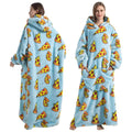 Long Wearable Blanket Hoodie